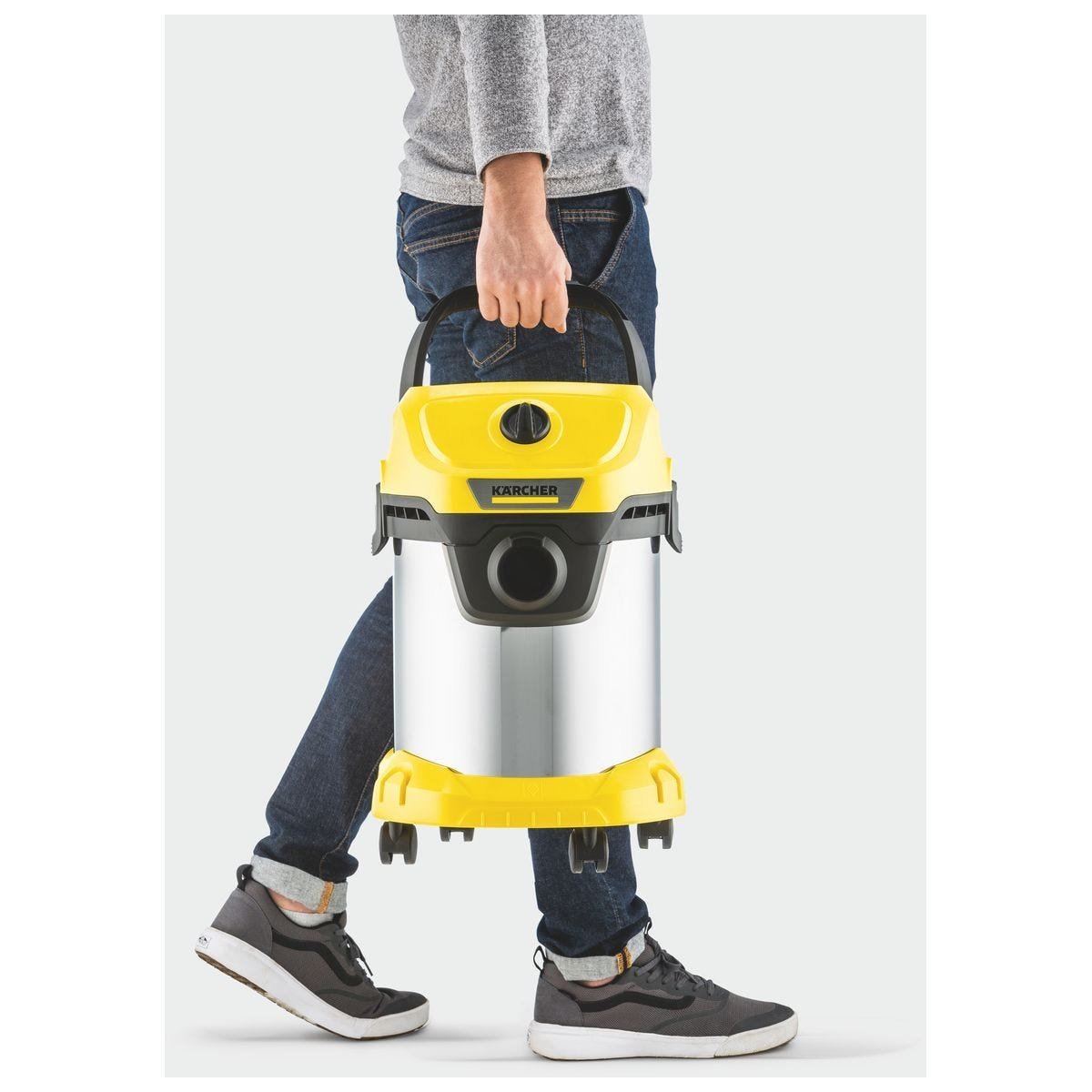 Aspirateur Karcher WD3 19L inox - الصورة 7