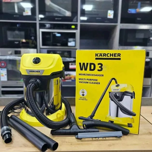Aspirateur Karcher WD3 19L inox - الصورة 2