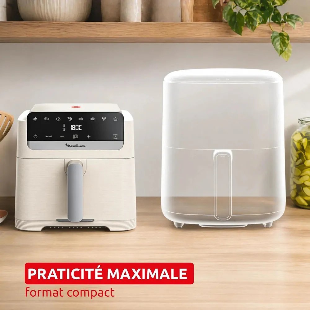 Airfryer Moulinex soleil 7.5L - الصورة 3