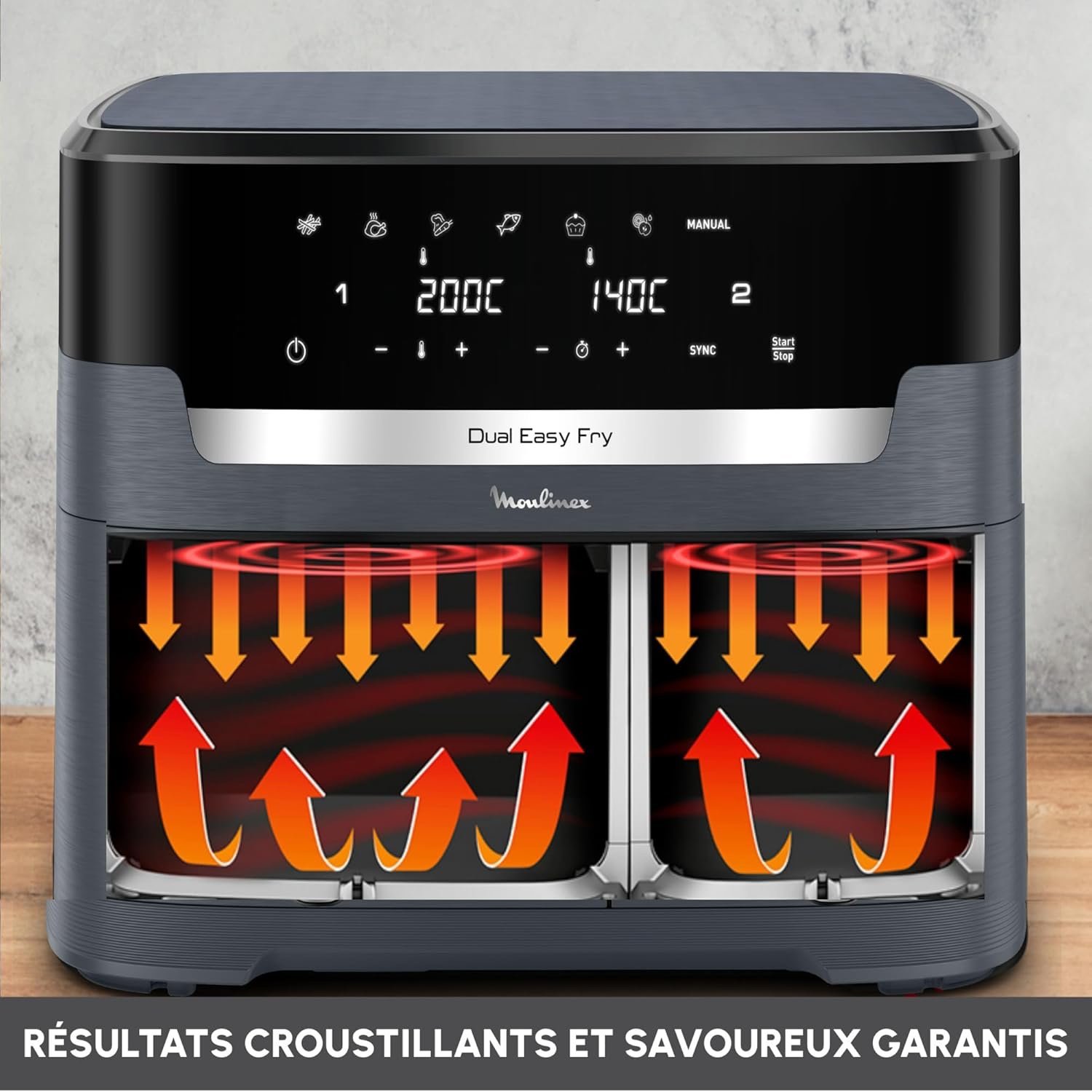 Air fryer Moulinex 11L - الصورة 4